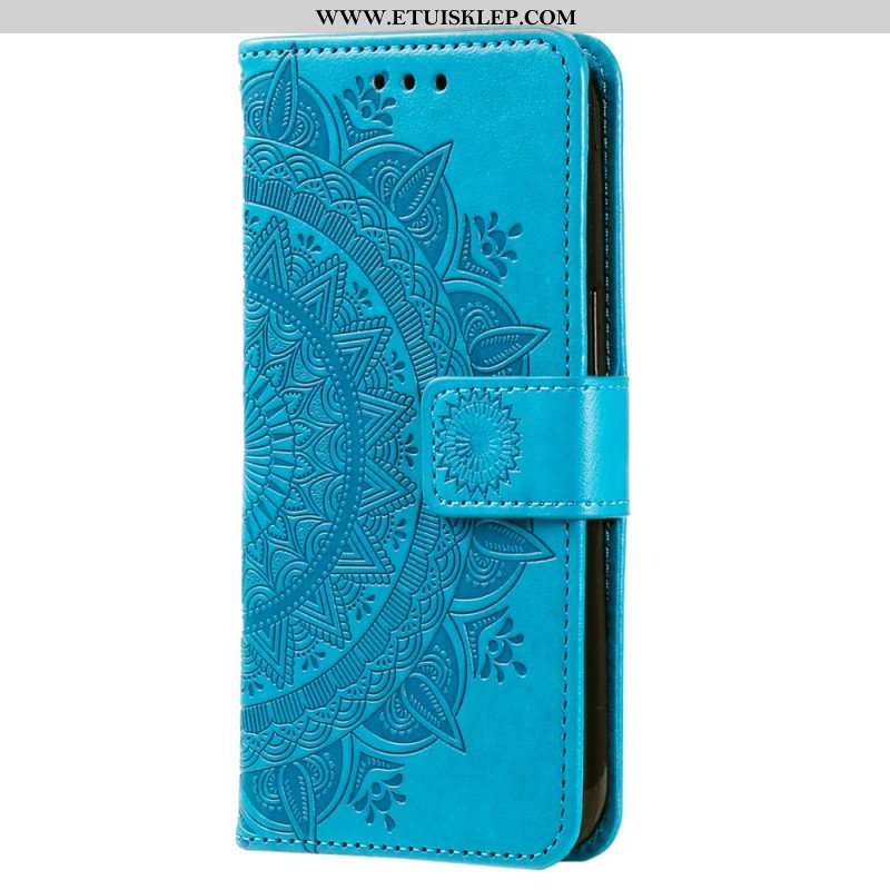 Etui Folio do Xiaomi Redmi Note 12 4G Mandala Sun Ze Smyczą